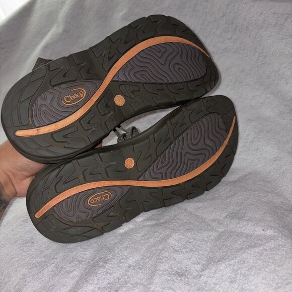 Chaco Sandals Womens Size 8 Gray Adjustable Straps Hiking Outdoor Sport Shoes - Picture 5 of 7